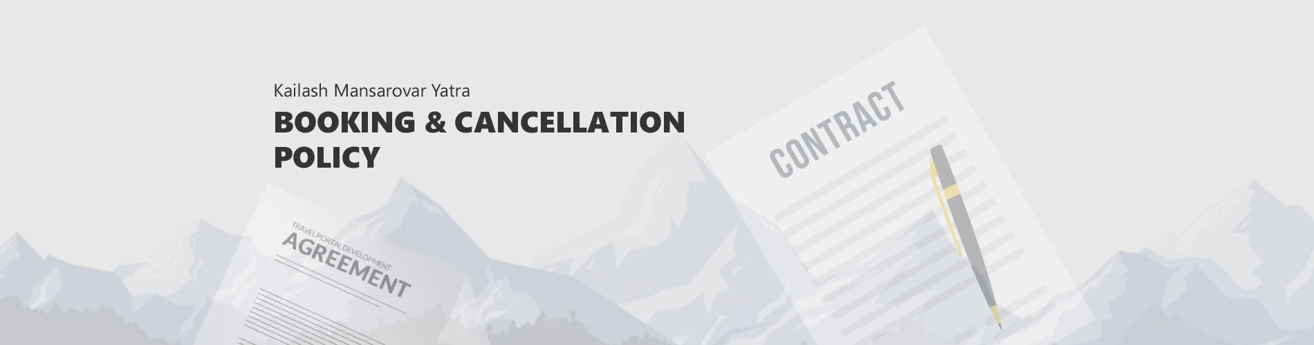 Booking and Cancellation Policy