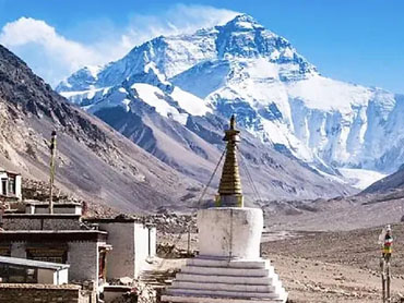 Everest Base Camp from Lhasa Tibet Side