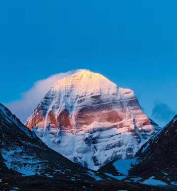 Four faces of Mount Kailash Tibet