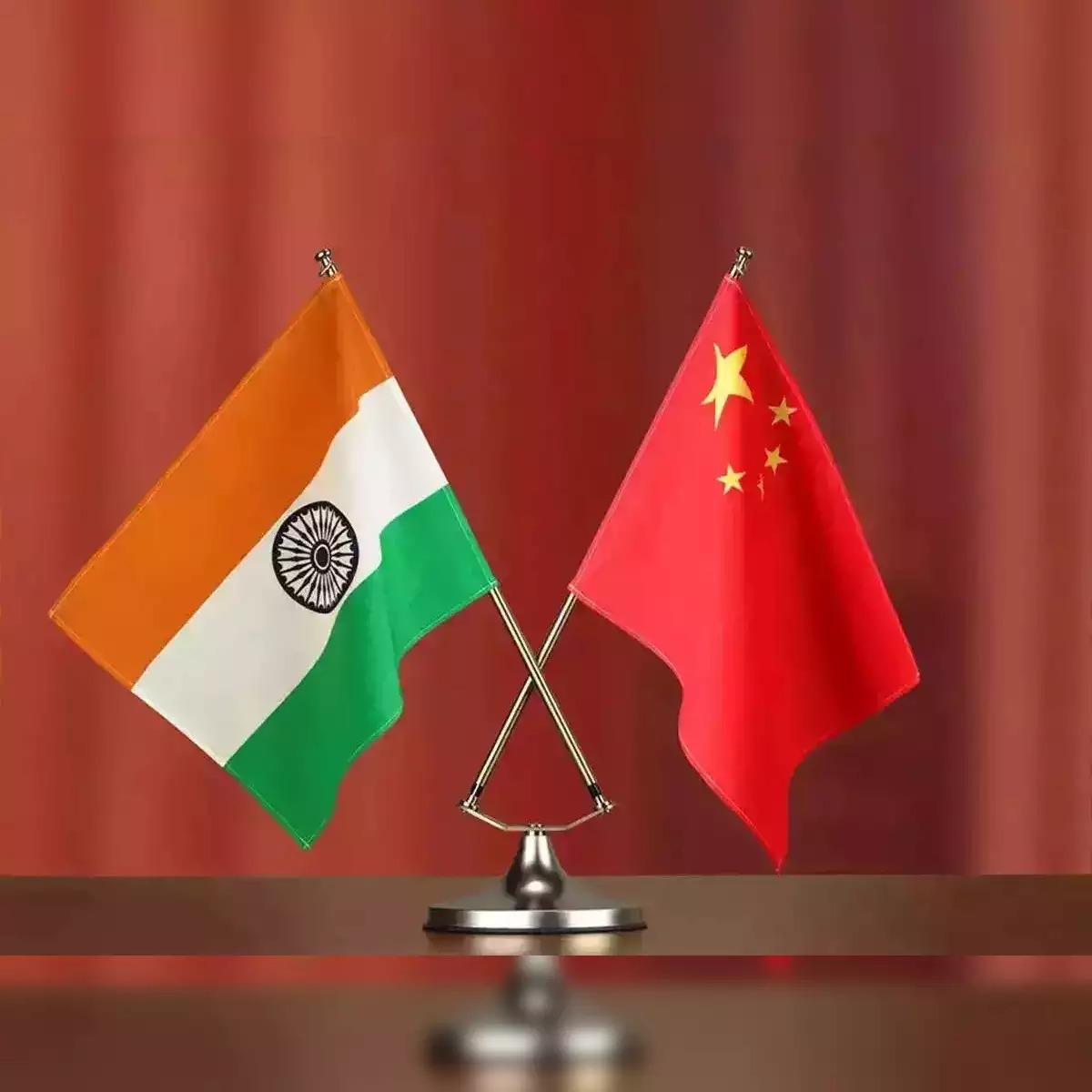 India China Flag