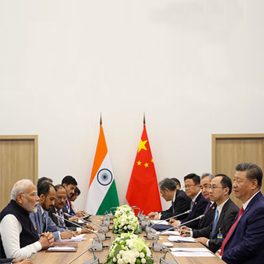 Narender Modi and Xi Jinping in Brics 2024 Russia