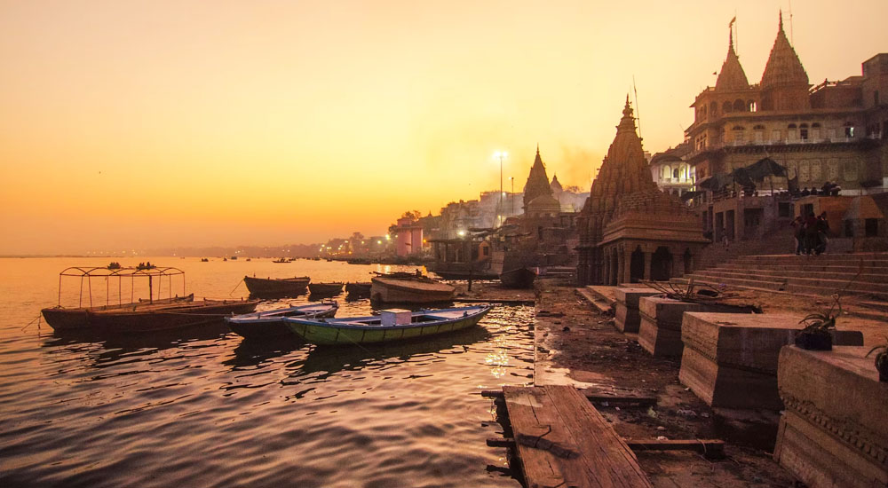 Ganga River Ghat in Varanasi 